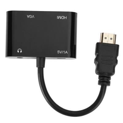 CONVERTISSEUR HDMI TO HDMI+VGA _ RS-HDHDVGA(5)